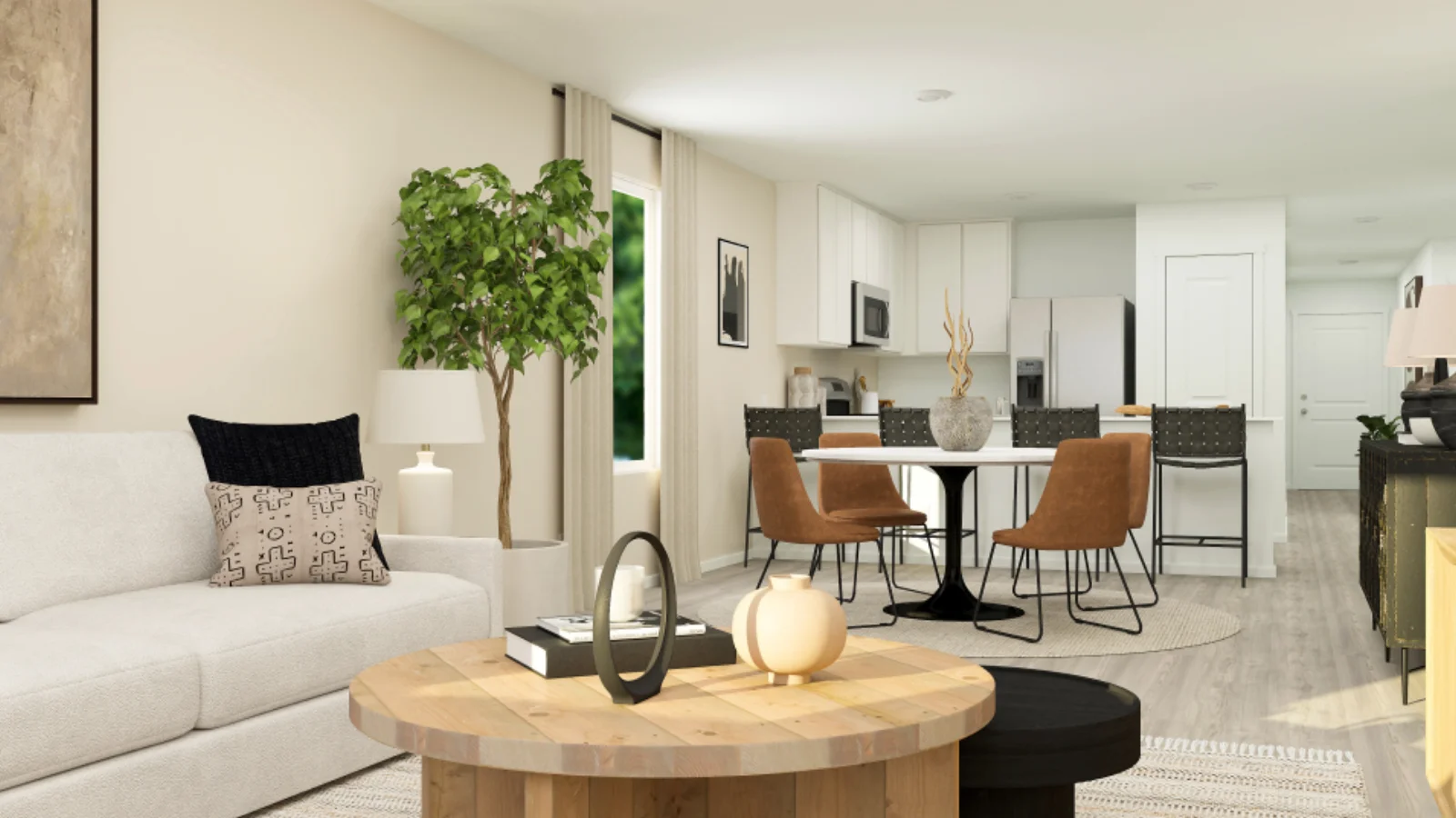 family dining kitchen